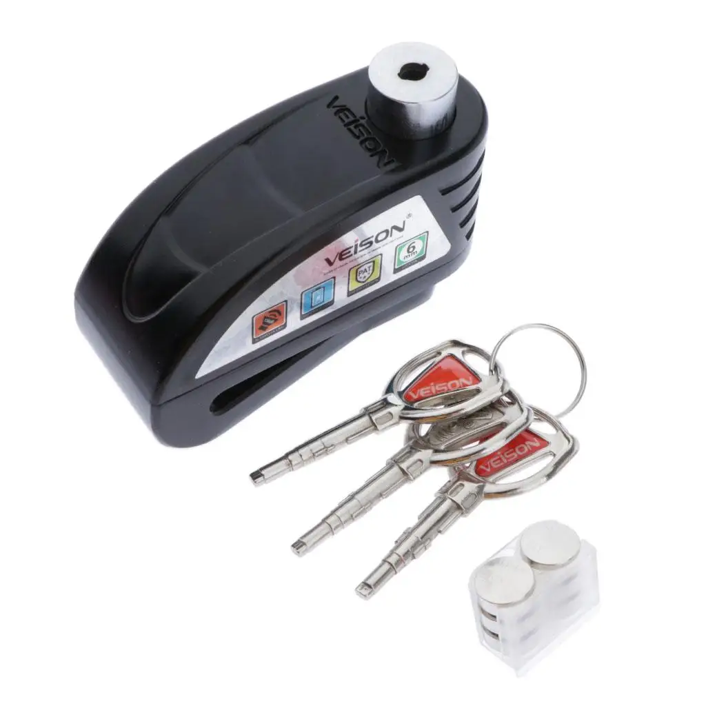 Anti Wheel Disc Brake Lock with Security Alarm for  