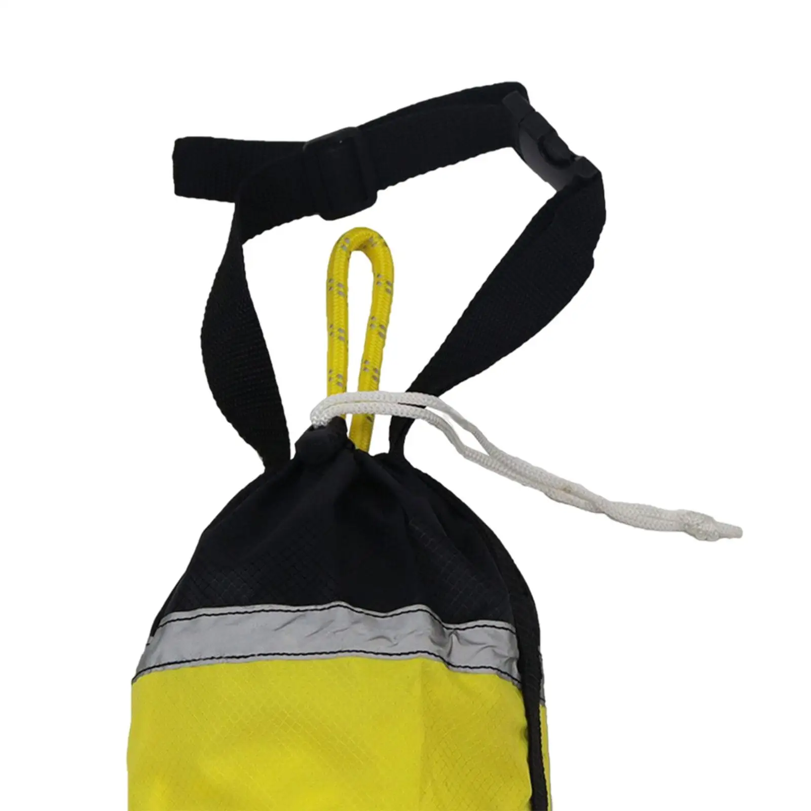 Throw Bags for Water Rescue Floating Rescue Rope High Visibility for Boat Swimming Canoeing Water Sport Kayaking Device