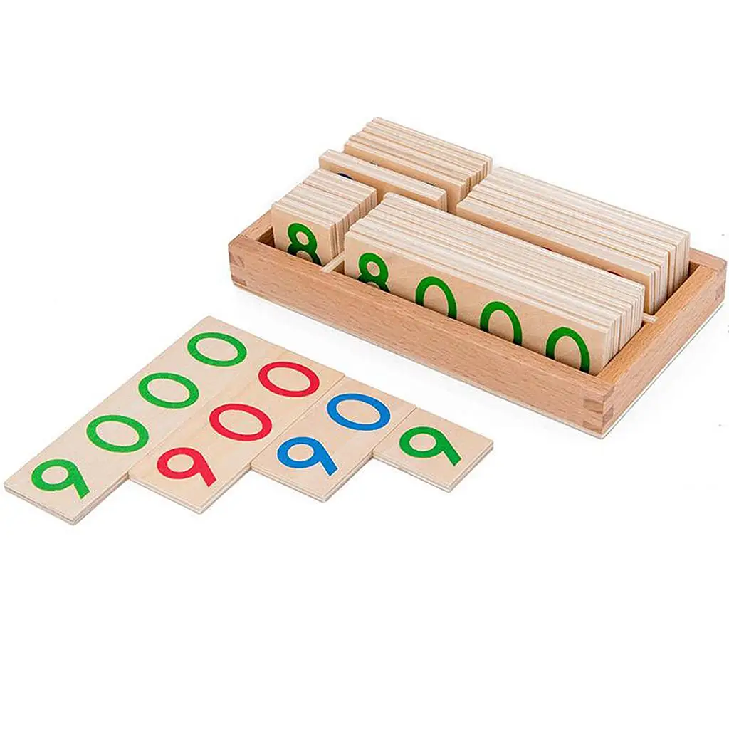 Number Card Calculation Educational Developmental Math Learning Activity Toys Gift