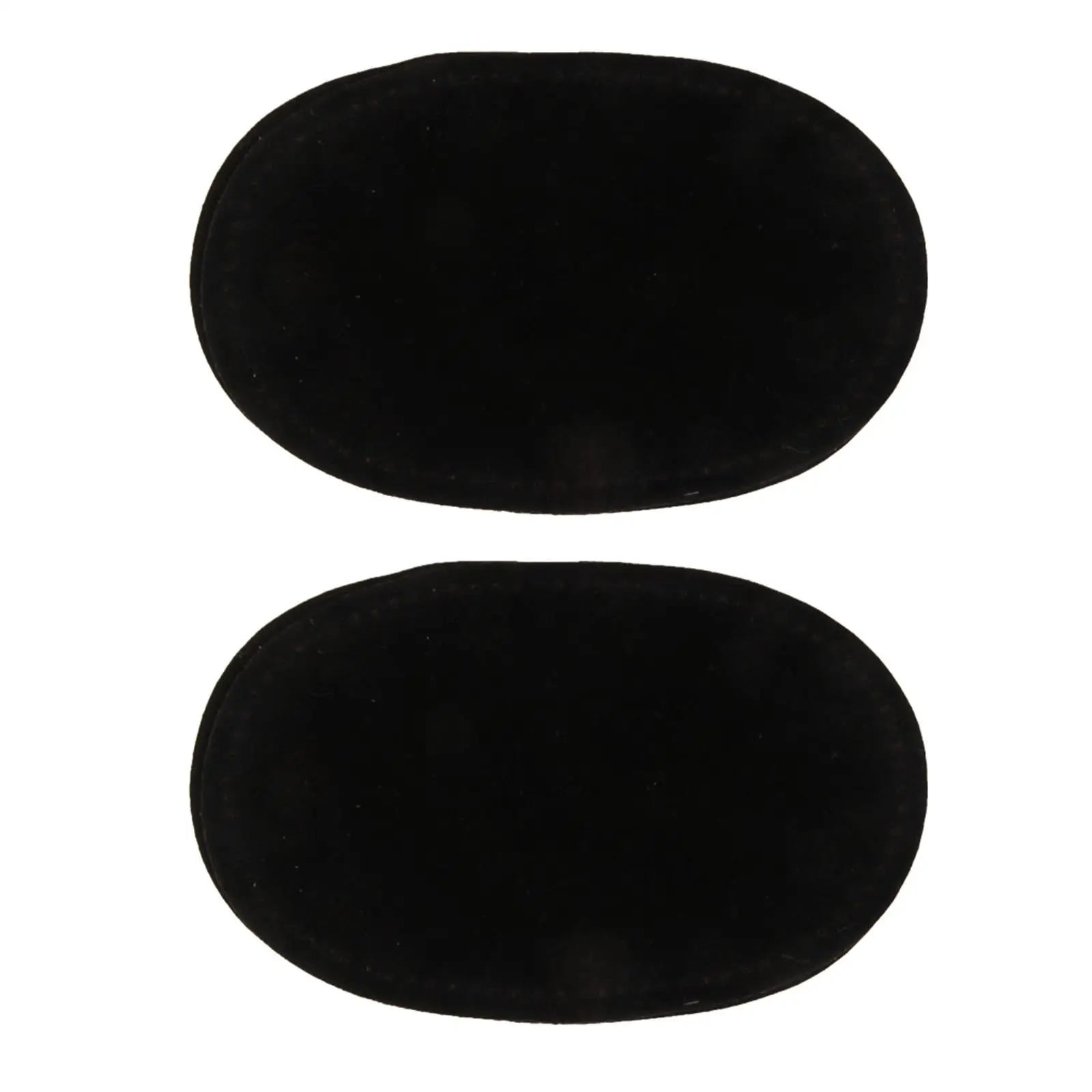 Pair of Oval Sew on Elbow Knee Patches Decorative Sewing DIY Craft