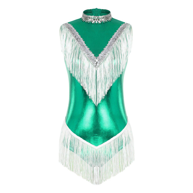 Amazon.com: Ballet Leotard for Girl Sparkly Sequins Lace