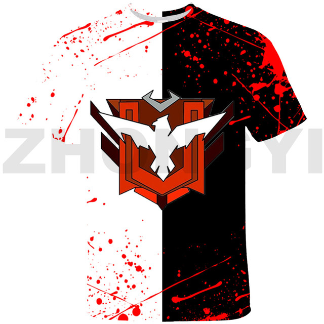 Men's Free Fire Garena Game T-shirt, top de moda feminino, esporte diário,  camisetas masculinas, desenhos animados de Kawaii para meninas, grande  tamanho, quente - AliExpress