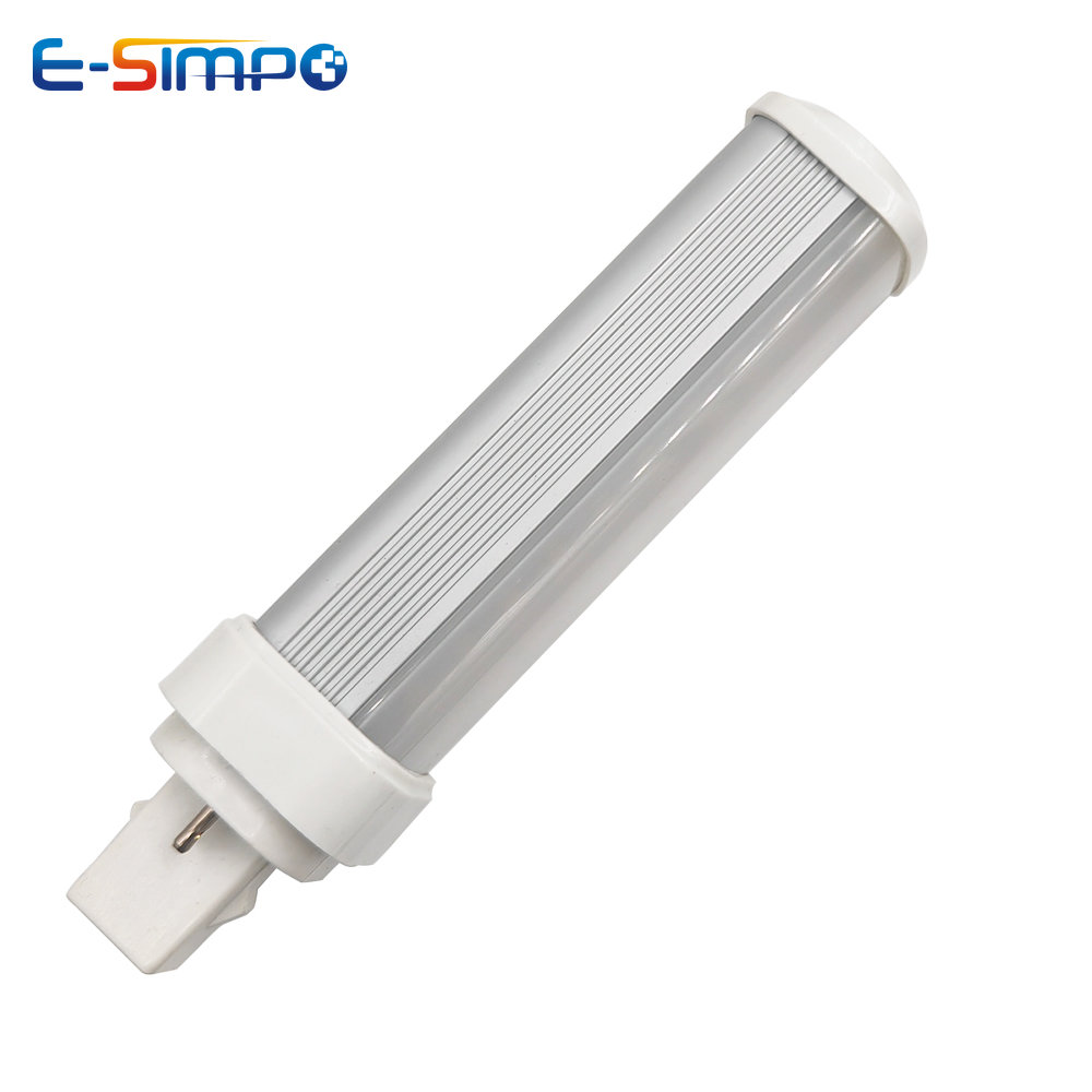 rotatable led plc pl horizontal lâmpada cfl sideview substituição plug retrofit teto para baixo luz