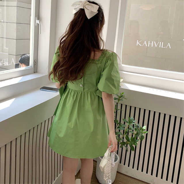 New Black Korean Style Dress, Women's Fashion, Muslimah Fashion, Dresses on  Carousell