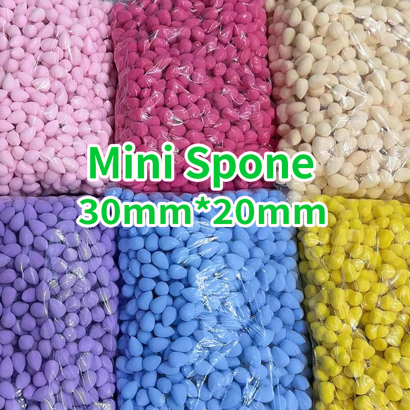 Best of 100Pcs Wholesale Mini Makeup Sponge Soft Small Beauty Egg Puff Foundation Concealer Sponge Mix Powder Cosmetic Puff Makeup Tools Reviews & Tips