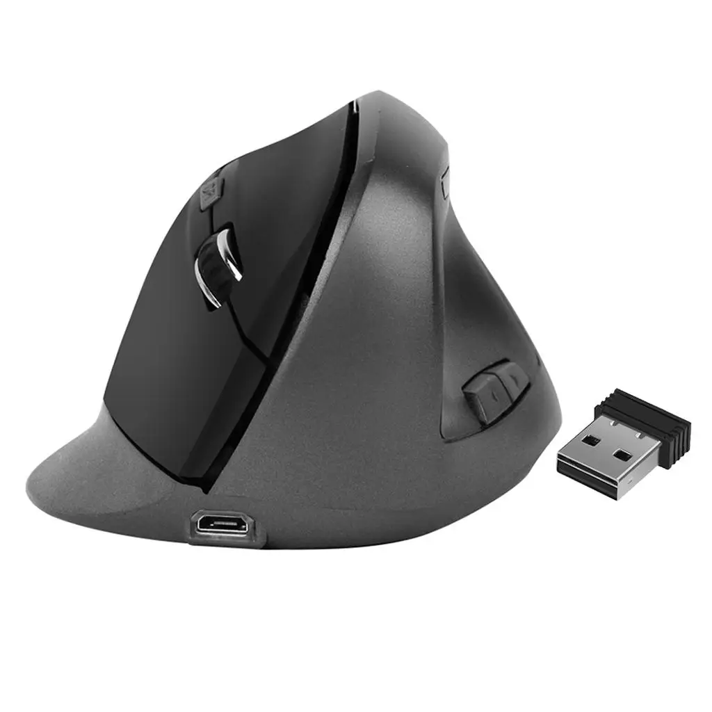  Vertical Mouse Optical Mouse with 4 Buttons 3 Gear DPI(1200/1400/1600) and Comfortable   Wrist Pain for PC Computer Laptop