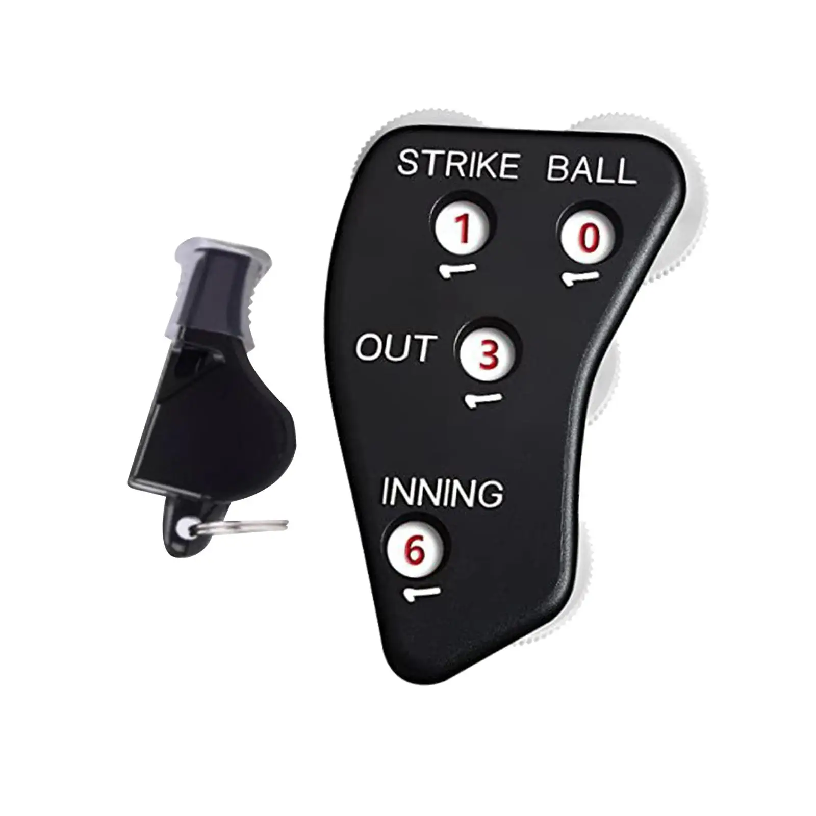 4 Wheel Baseball Umpire Ball Strike Softball Score Counter Supplies Accessories Baseball Umpire Gear Indicator Innings