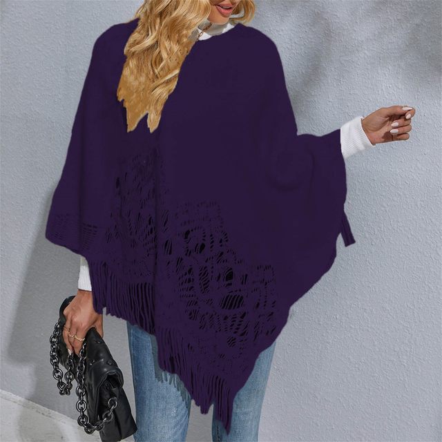 Ponchos para mujer Bufanda de invierno de gran tamaño Ponchos de punto  Capas Chales de mujer Manta c oso de fresa Electrónica