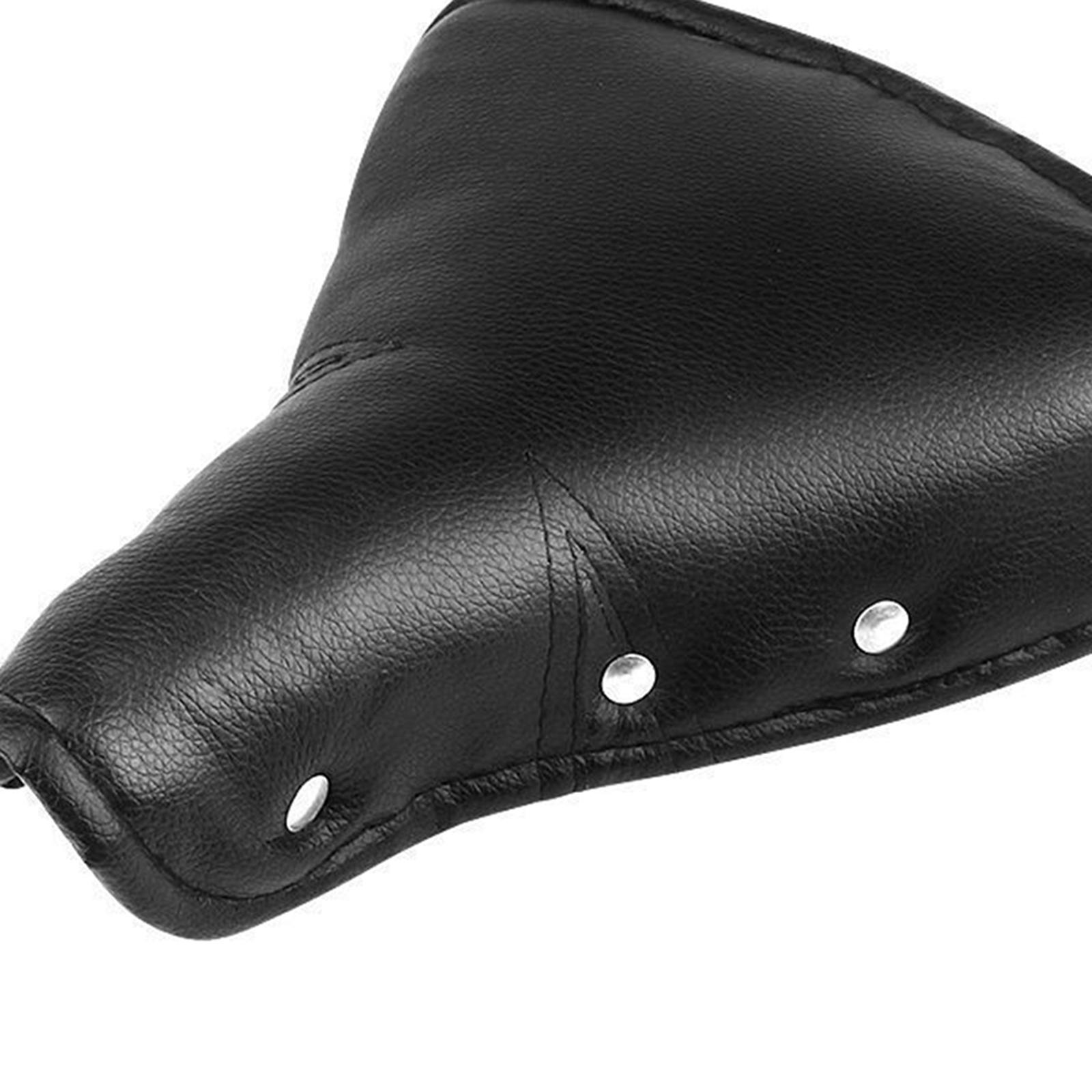 Bike Saddle Bicycle Saddle Women PU Leather Shock Absorption Spring Bike Seat Cushion for Mountain Bikes Accessories