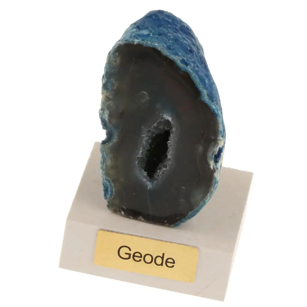 Crystal Geode Mineral for Birthday Wedding Decor Gifts