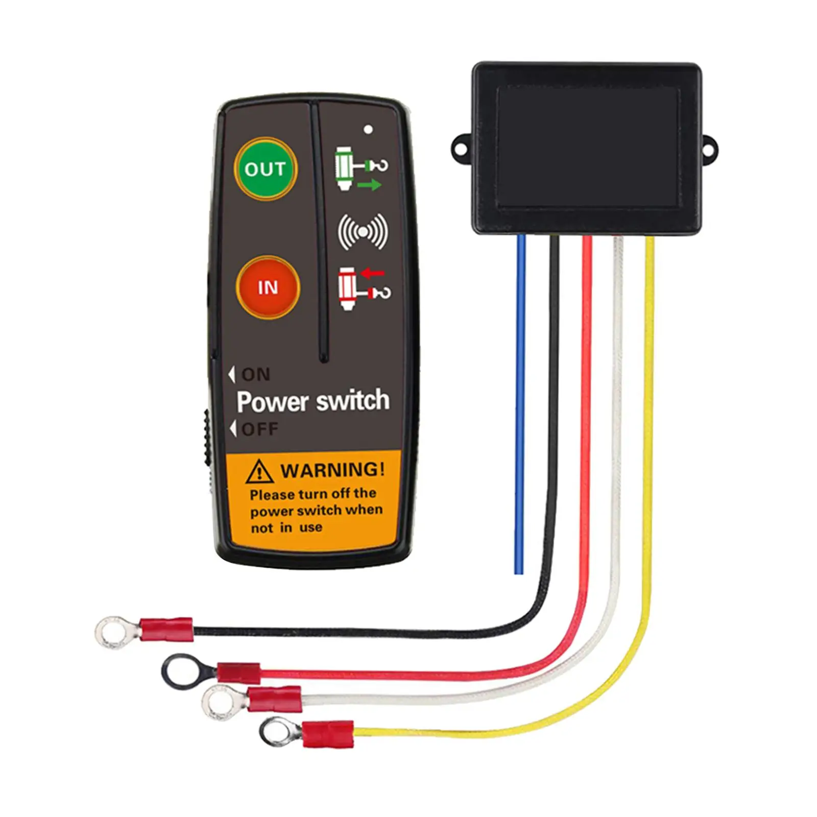 Winch Wireless Remote Control Switch Set Winch Remote Control for Truck