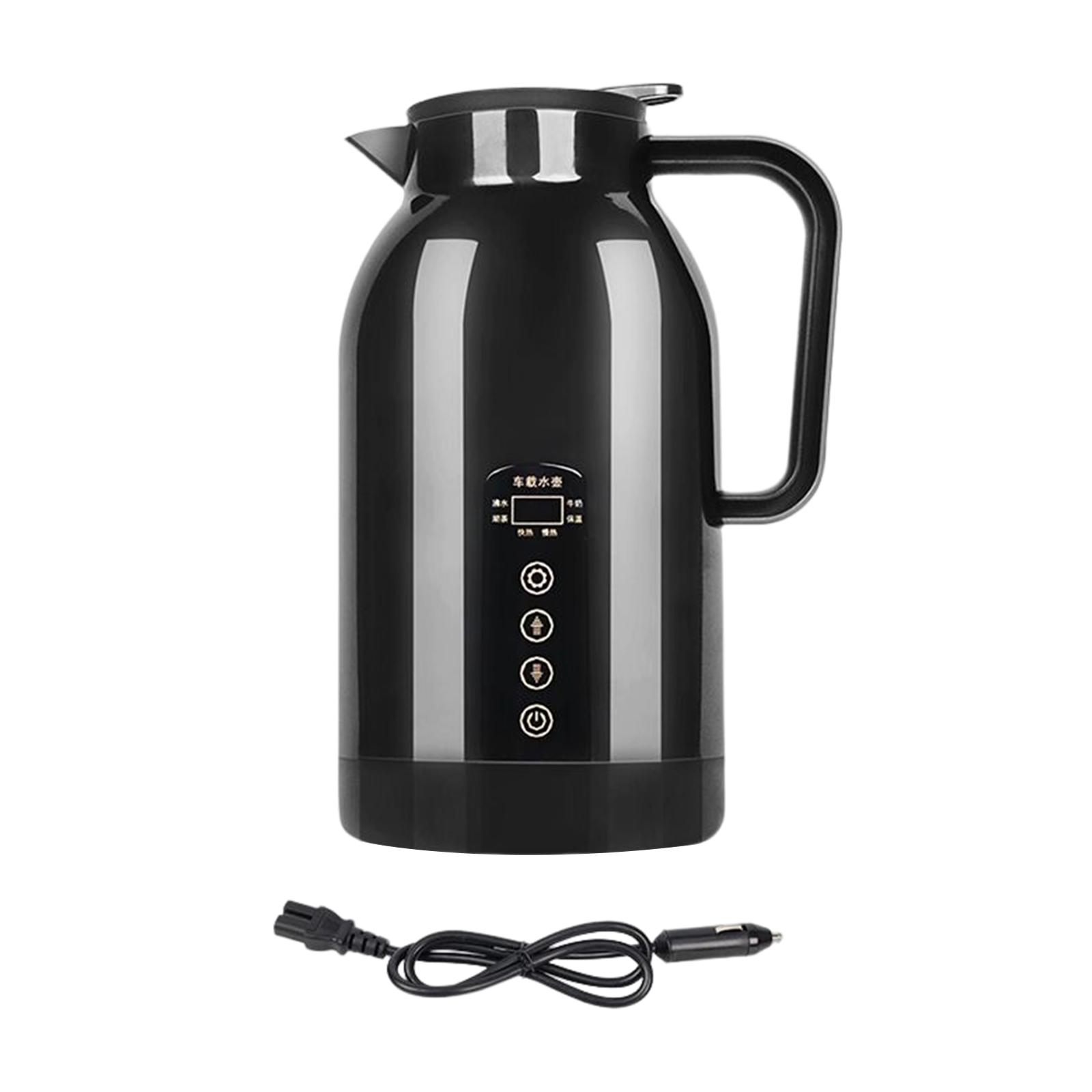 Title 6, Portable Electric Car Kettle Stainless Steel 12...