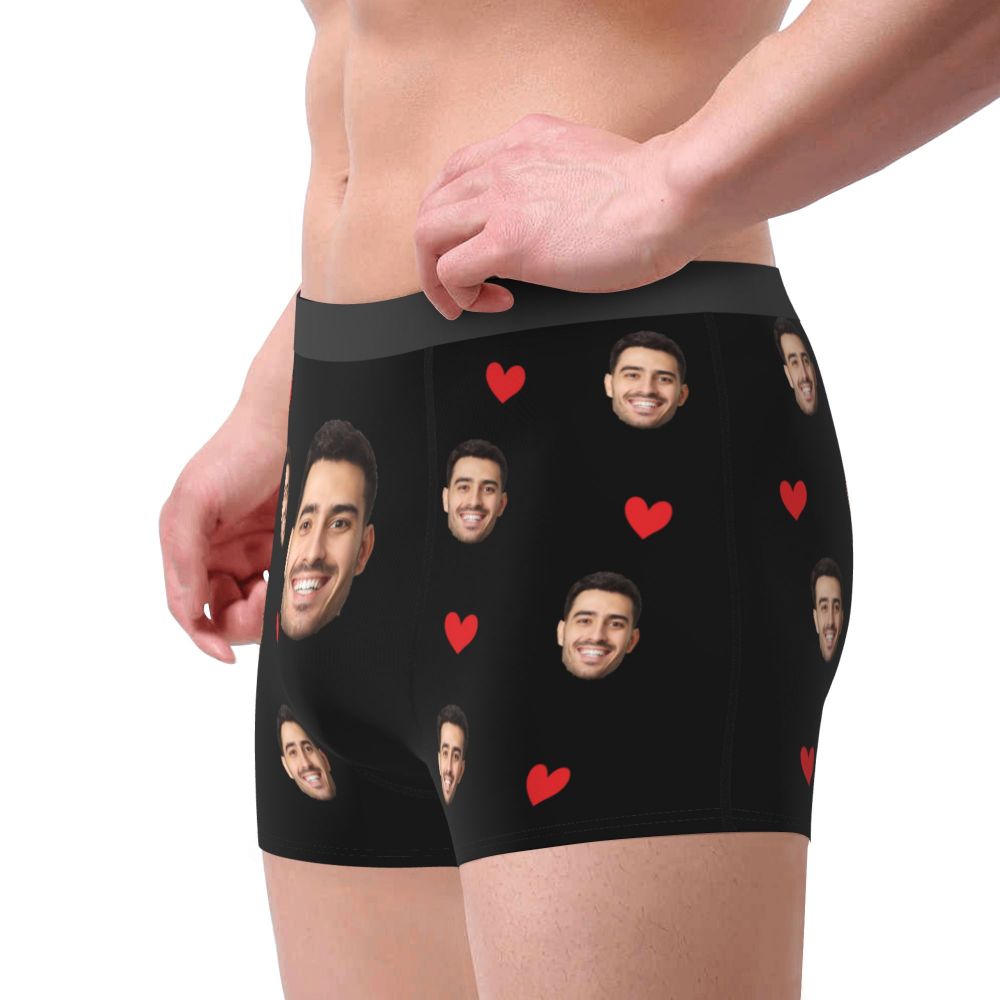 Title 16, Cuecas boxer personalizadas para homens, presen...