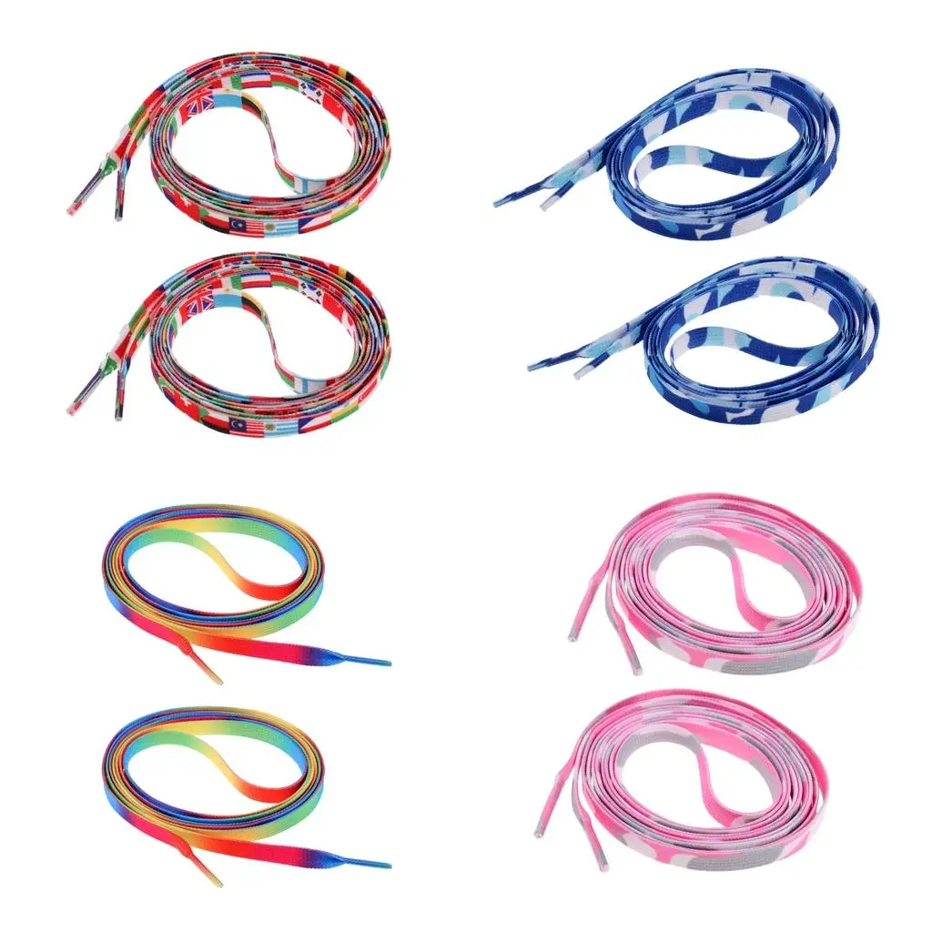 1 Pair Flat Shoelaces 180cm for Sneakers and Casual Replacements