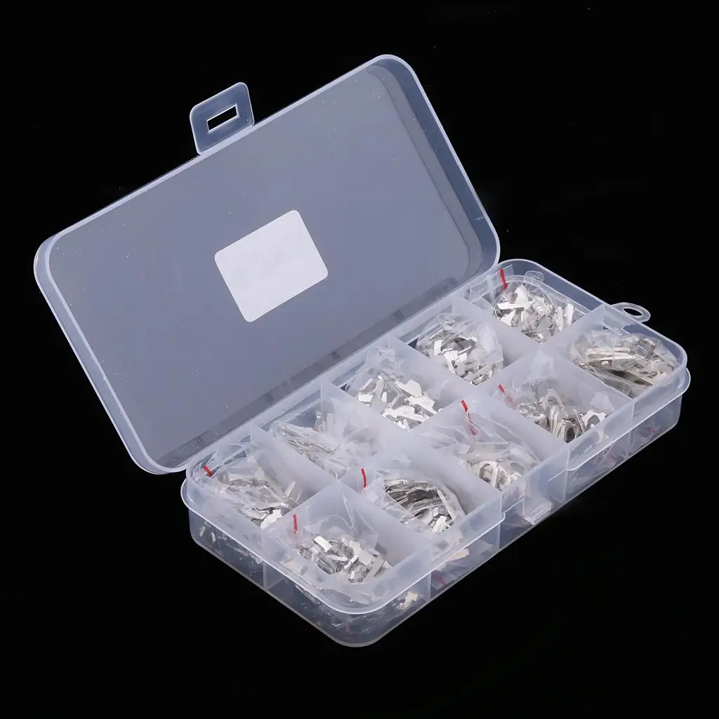 480 Pieces Car Lock Reed Key Cylinder Gasket Plate With Case Set For 