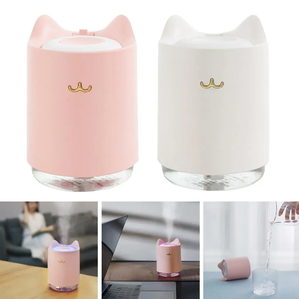 Mini Humidifier Single Room Humidifiers with Night Light Portable Air Humidifier