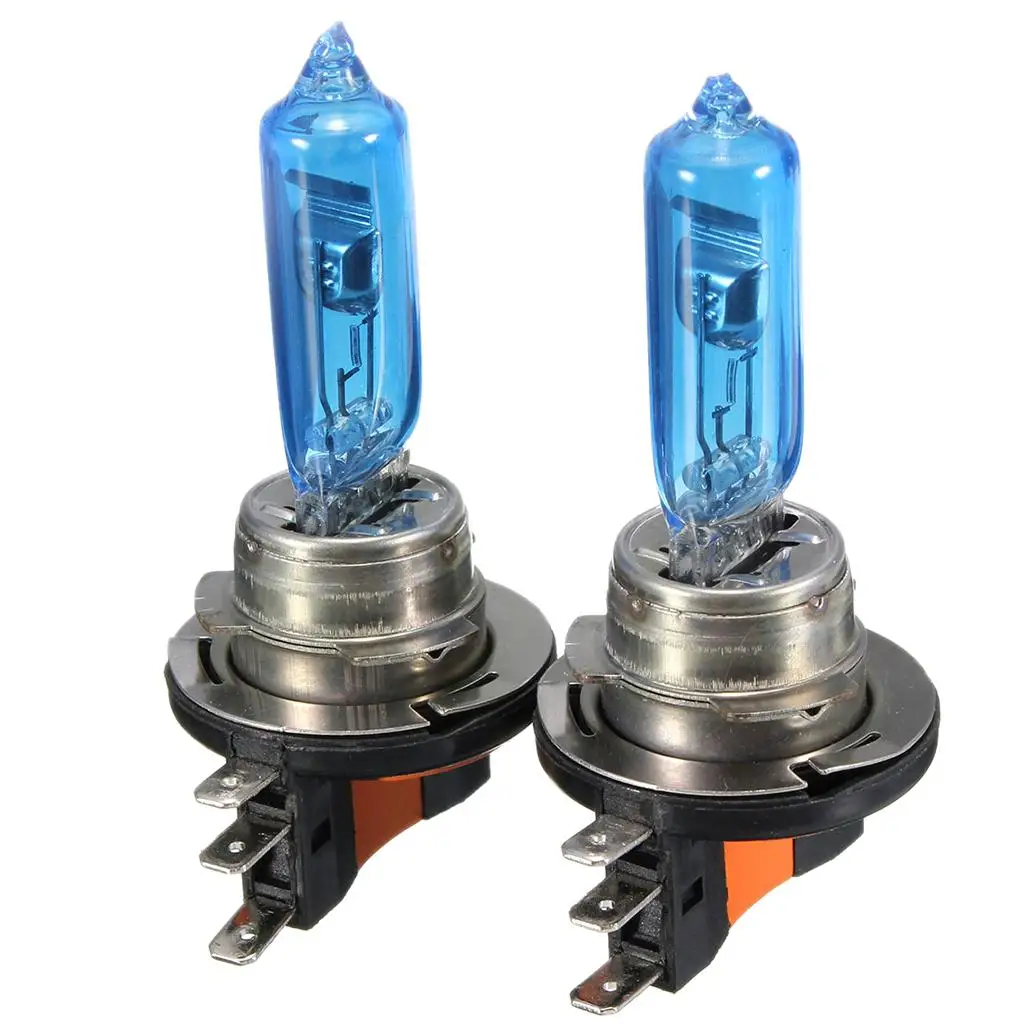 1 Pair Automotive H15 Headlight Bulb - Standard OEM Replacement for High Beam Low Beam Fog Lights