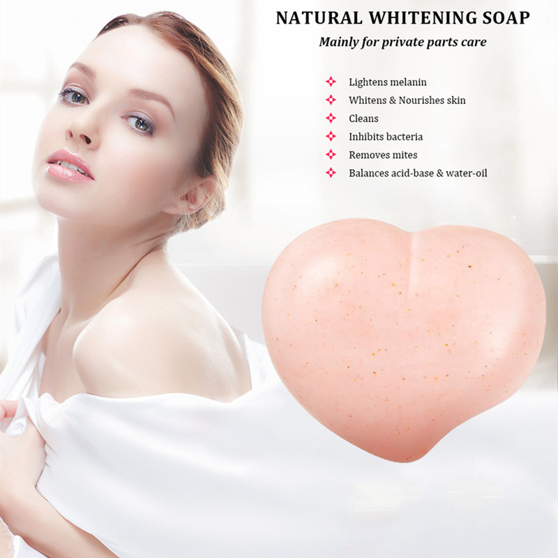 Best of Private Part Skin Bleaching Cream Soap Armpits Underarm Groin Whitening Peach Scented Feminine Intimate Wash Body Scrub Soap Reviews & Tips - Image 2