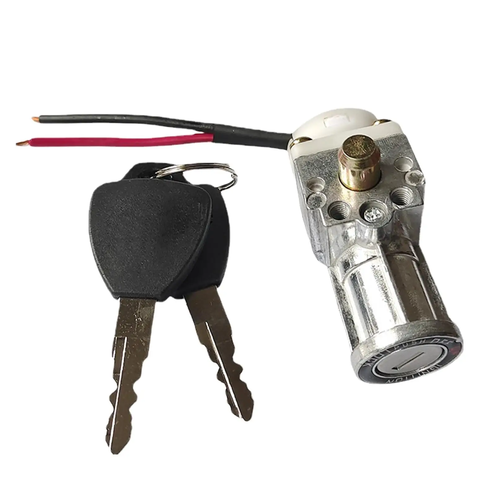 Battery Casing Lock Waterproof Ignition Switch for Tricycle Electric Bike