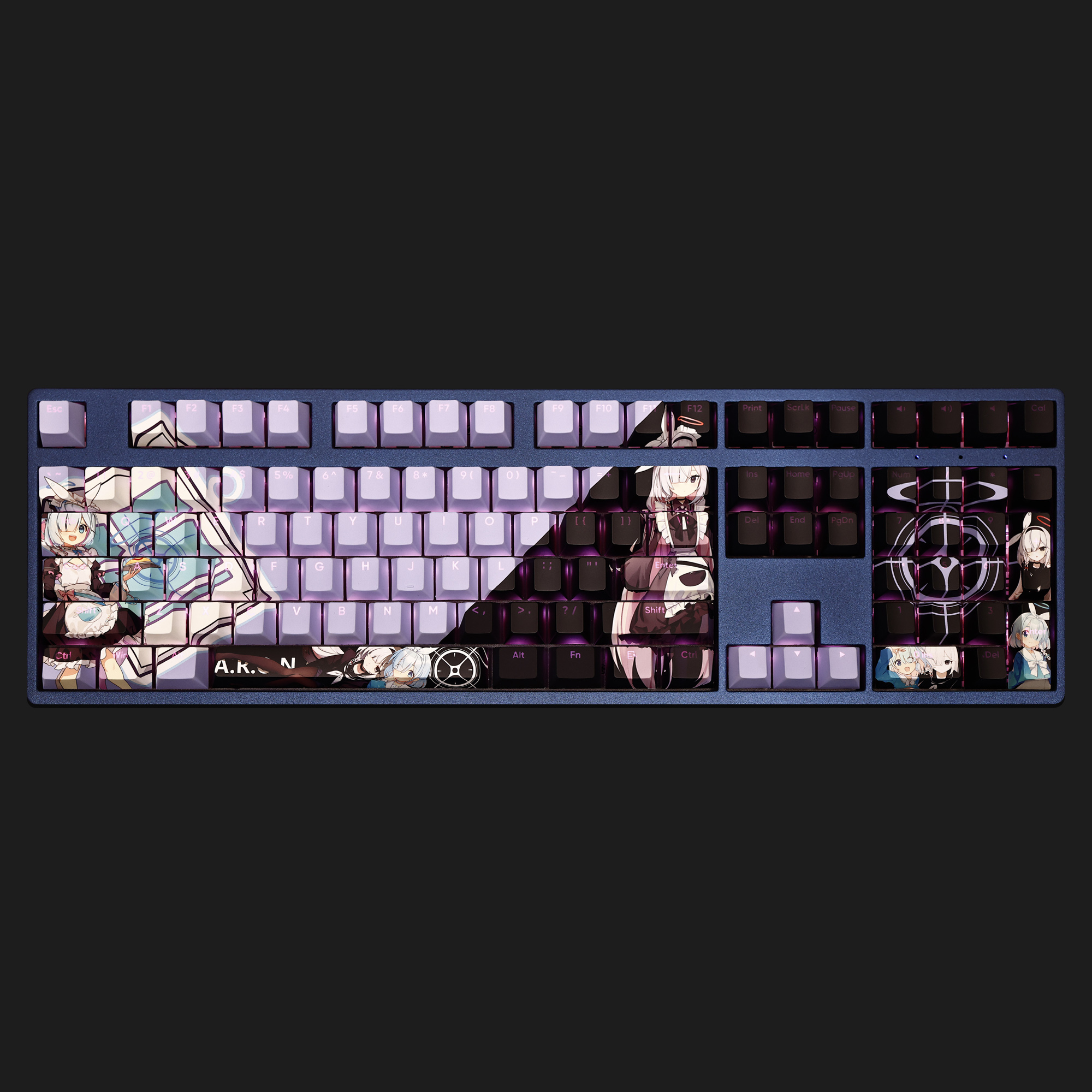 Anime, Beauty Girl Custom Key Caps, cereja