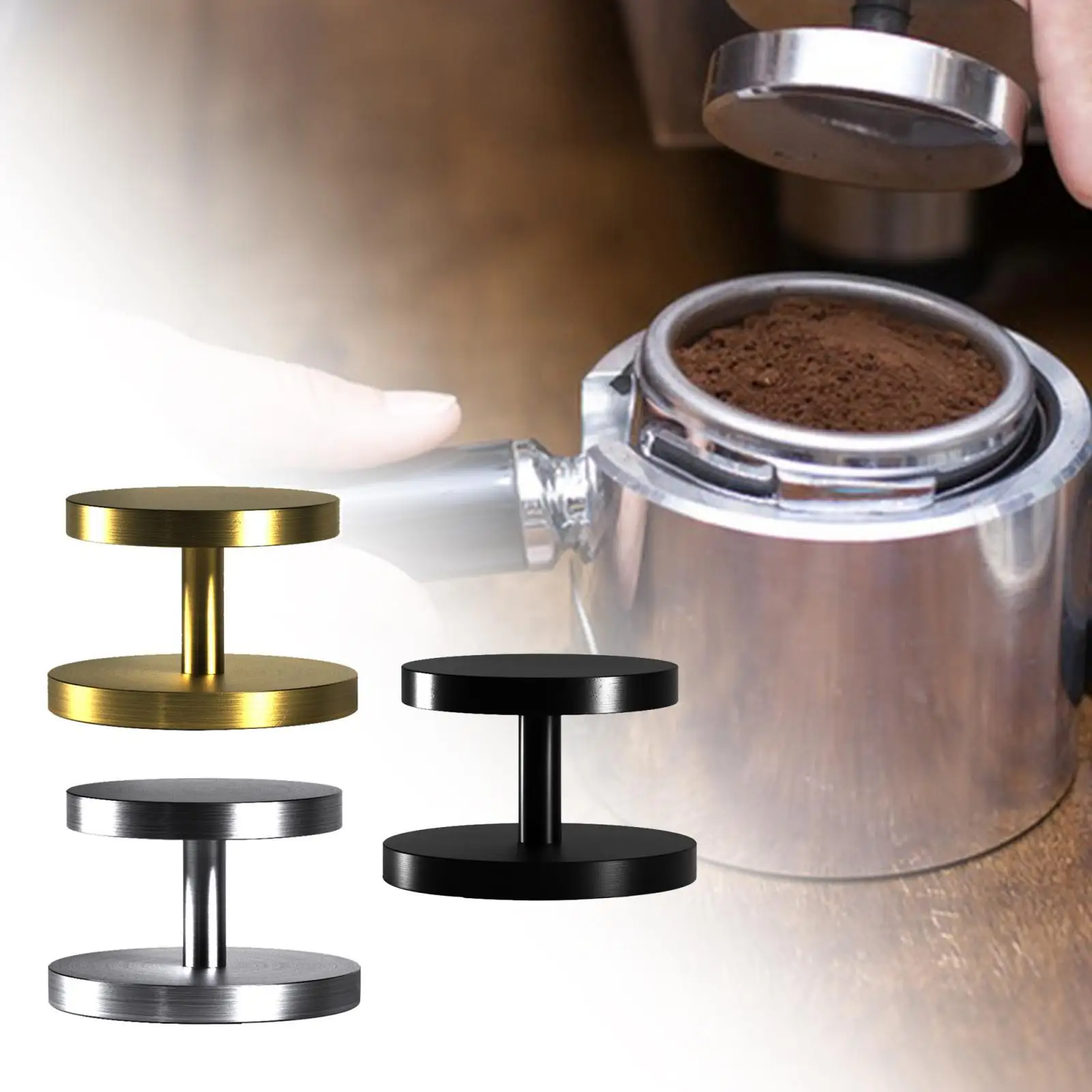 Espresso Tamper Hand Pressing Tool Coffee Bean Pressing Utensils for Working