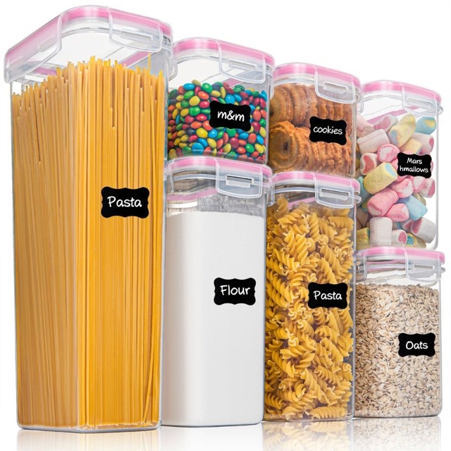 Dropship Kitchen Food Storage Containers Set; Kitchen Pantry