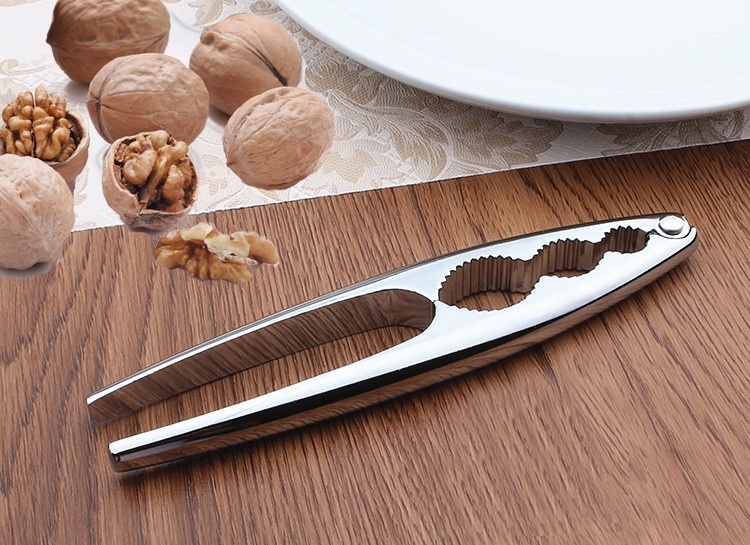 Description Picture 6 of itemZinc Alloy Nuts Cracker Nutcracker Sheller Nut Opener Peeling Walnut Tool Pine Hazelnut Clip Kitchen Accessories Nuts орехокол