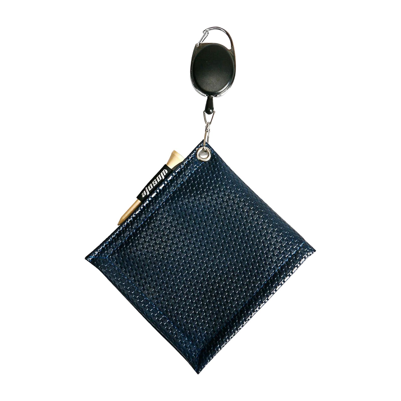 Golf Ball Cleaning Towel Cleaning Cloth Outdoor Hanging Keychain Buckle Golf Towel Cleaner Portable Durable Golfers Athletes