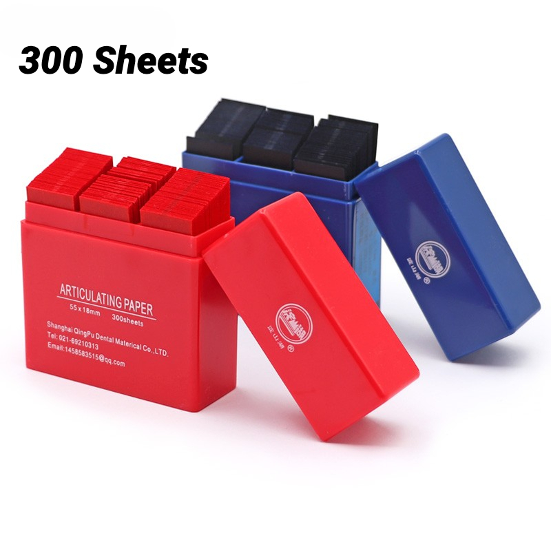 Best of 300 Sheet / Box Dental Articulating Paper Strips 55*18mm Red / Blue Dental Lab Instrument Teeth Whitening Dentist Materials Tools Reviews & Tips