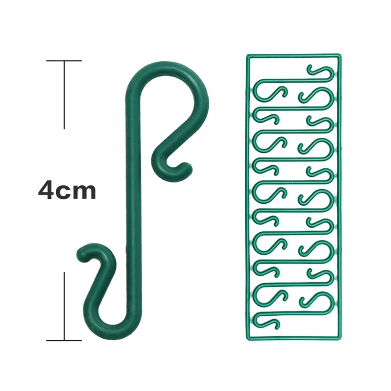 Christmas Ornament S Shaped Hooks Plastic Hook Xmas Tree Balls Pendant Hanging Holders for Home New Year Party Decor Wholesale