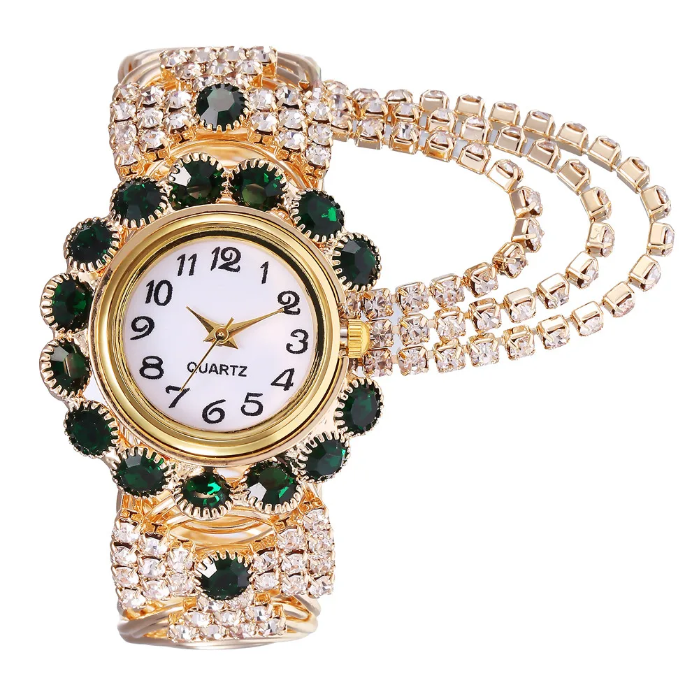 Fashion Watch Women Creative Fringe Quartz Bracelet Watch Bracelet Luxury Stainless Steel Diamond Wristwatches Women Girls Gifts