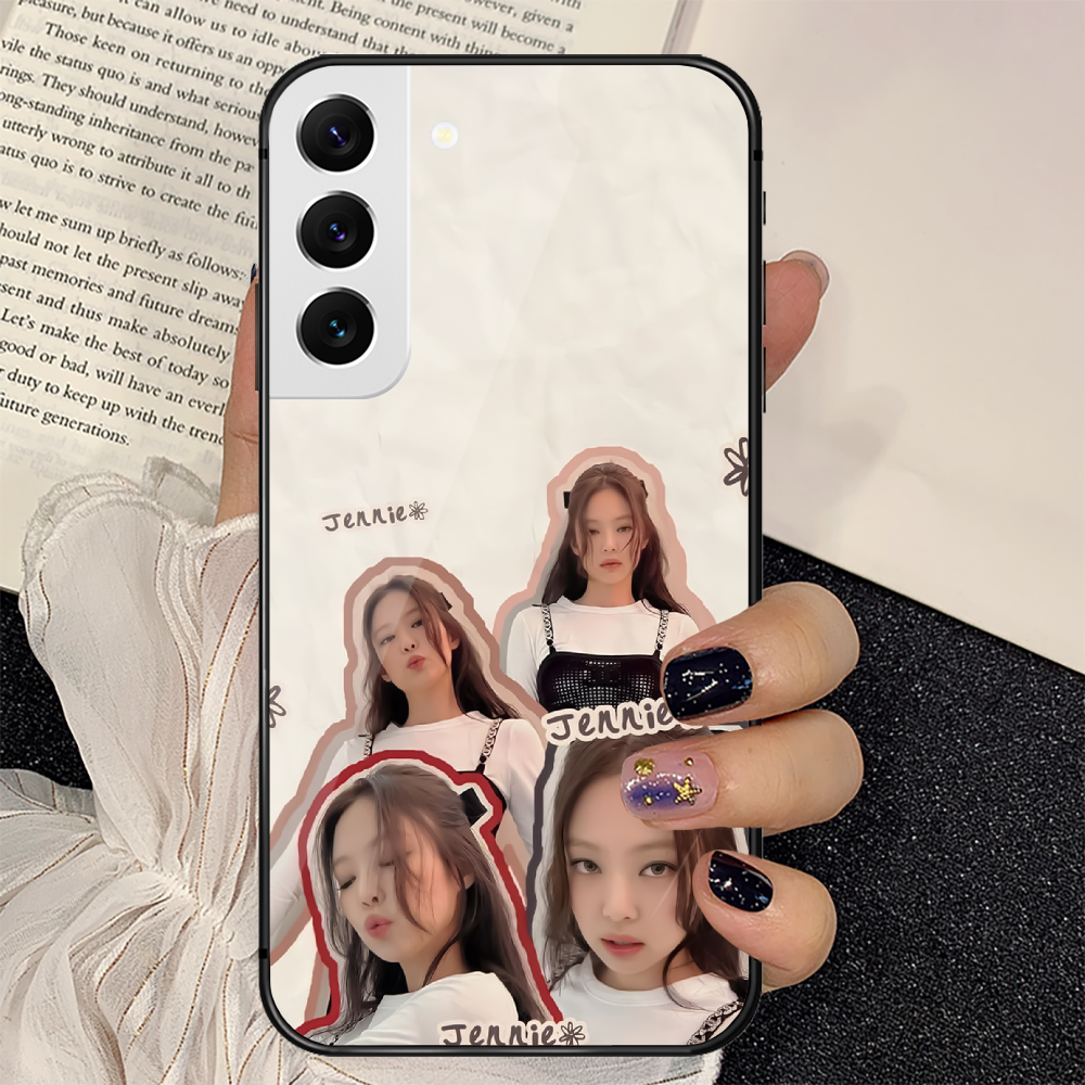 Jennie Kim Kpop корейский чехол для телефона из закаленного стекла для  Samsung Galaxy A S 9 12 13 20 21 22 32 33 Fe 5G Plus Ultra | AliExpress