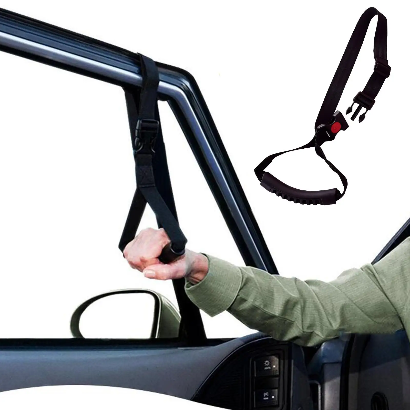  Handle Adjustable Standing Aid Vehicle Support Disability Help