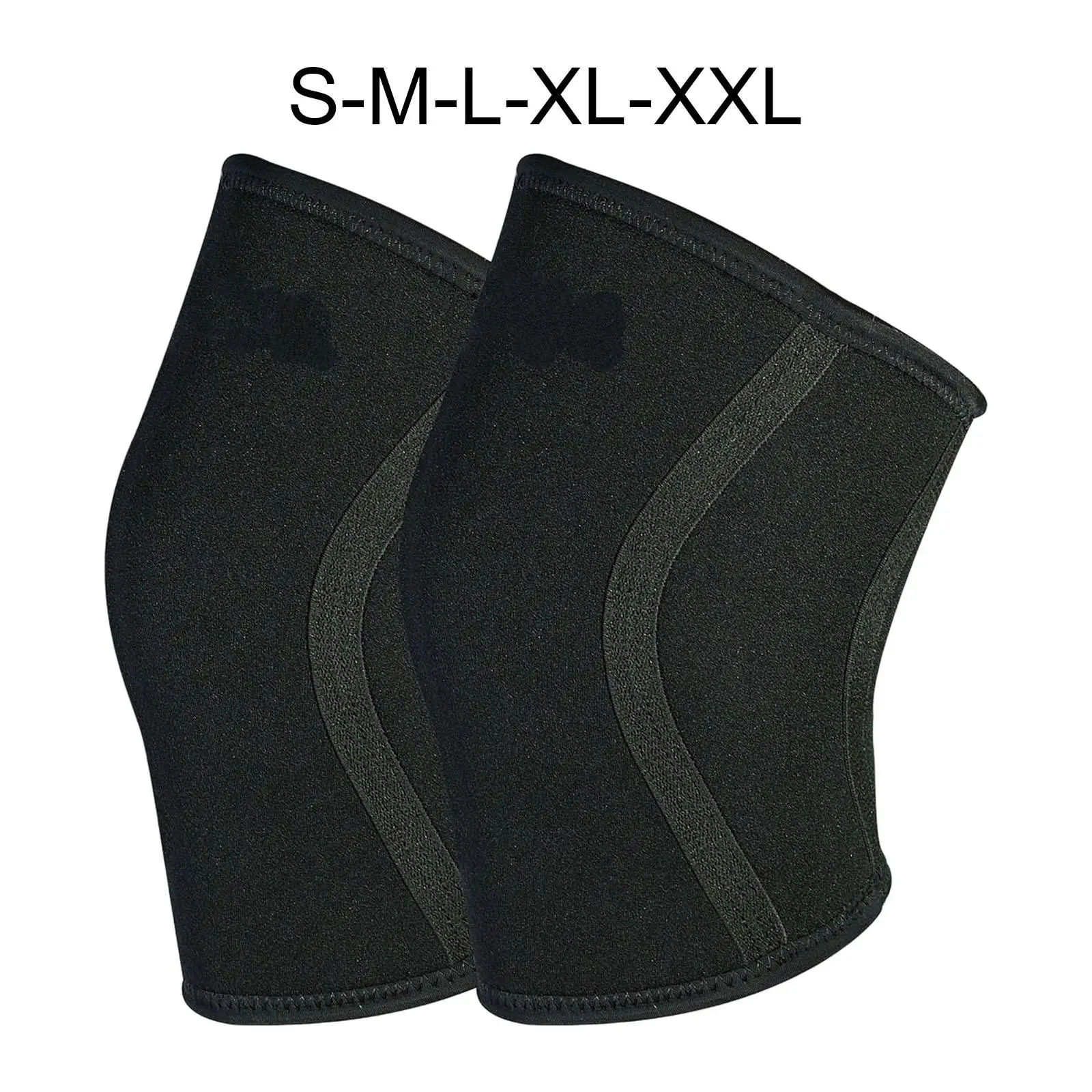2x Knee Brace Support Patella Pad Women Men Protector Knee Sleeves for Cycling Fitness Outdoor Workout Jogging