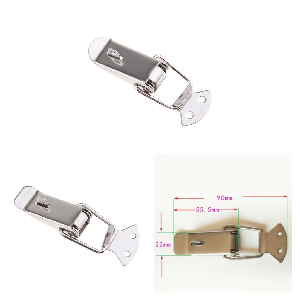 Stainless Steel Locker  clip and clamp Hasp//Clamp Anti-Rattle Latch for Boat