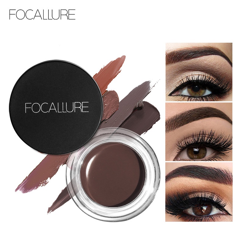 Best of FOCALLURE 8 Colors Eyebrow Gel Waterproof Long Lasting Eyebrow Enhancer Eye Brow Powder Cream Makeup Women Cosmetics Reviews & Tips