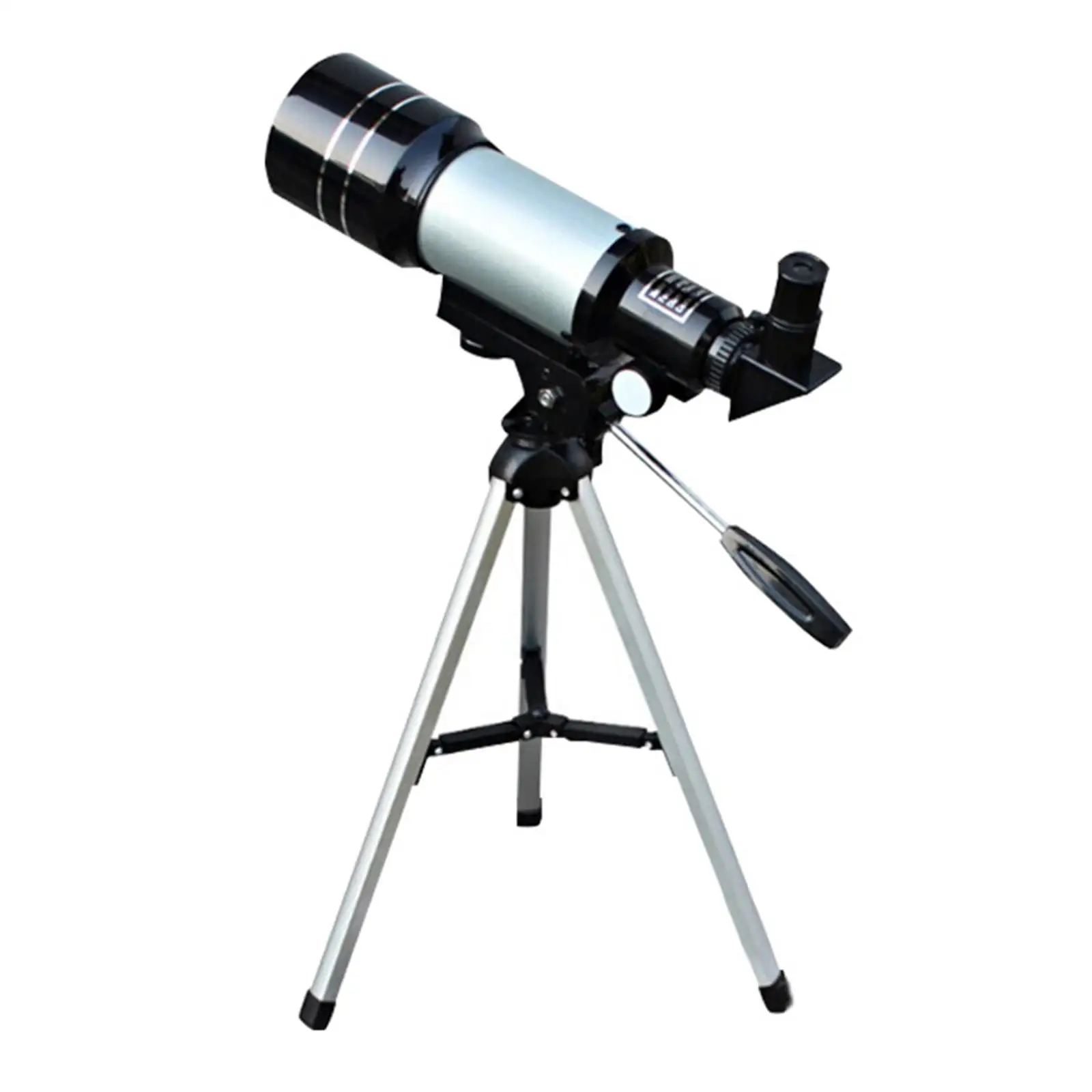 70mm Aperture 300mm Focal Telescope for Beginners Adjustable Tripod Panning Handle