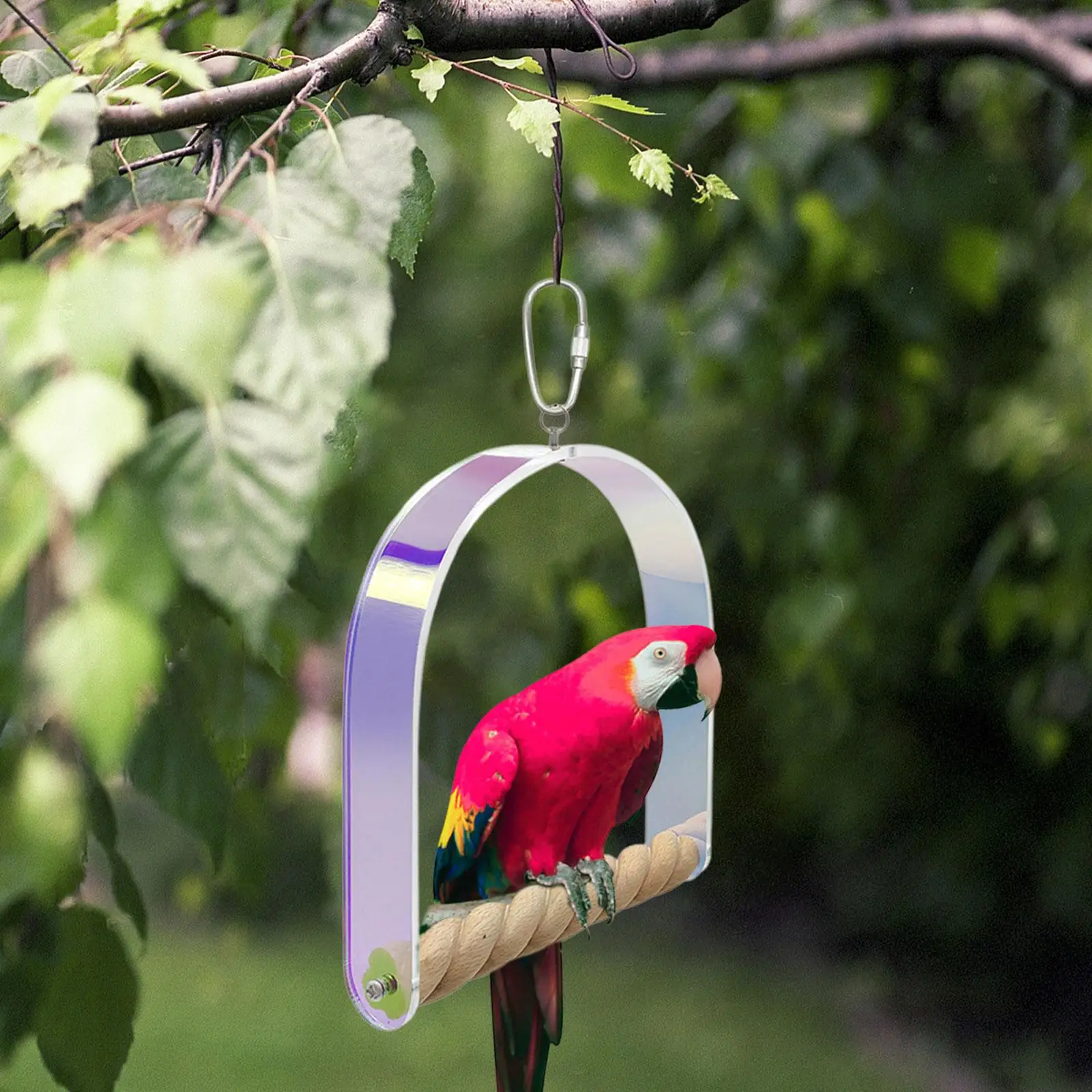 Bird Perches Chewing Toys Bird Cage Accessories Bird Platform Playstand for