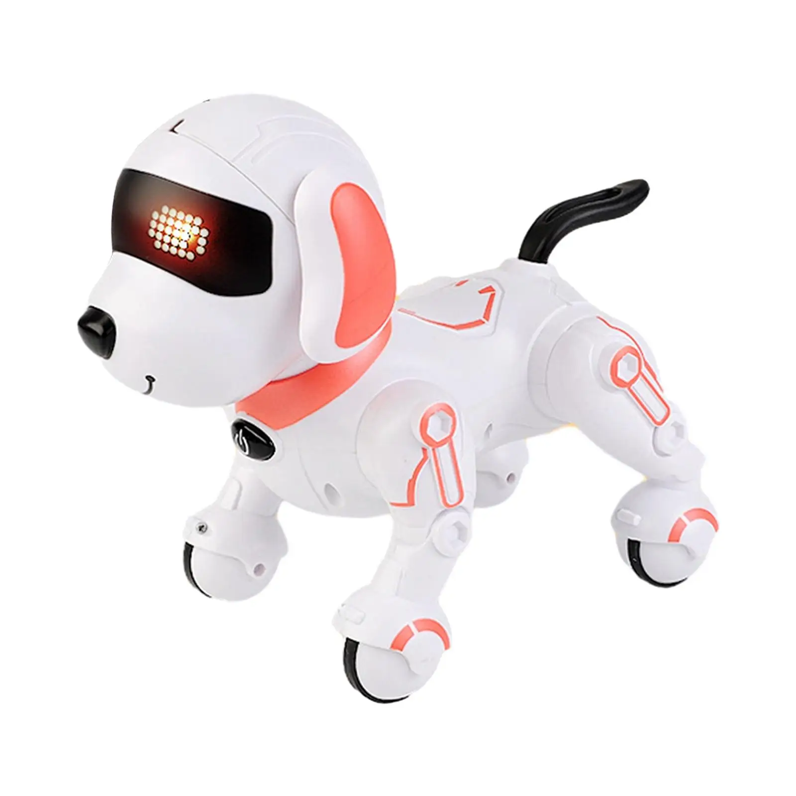 Remote Control Robot Dog Interactive Robotic Pet Backward with LED Eyes Dancing Smart Puppy for Teens and Girls Children Kids