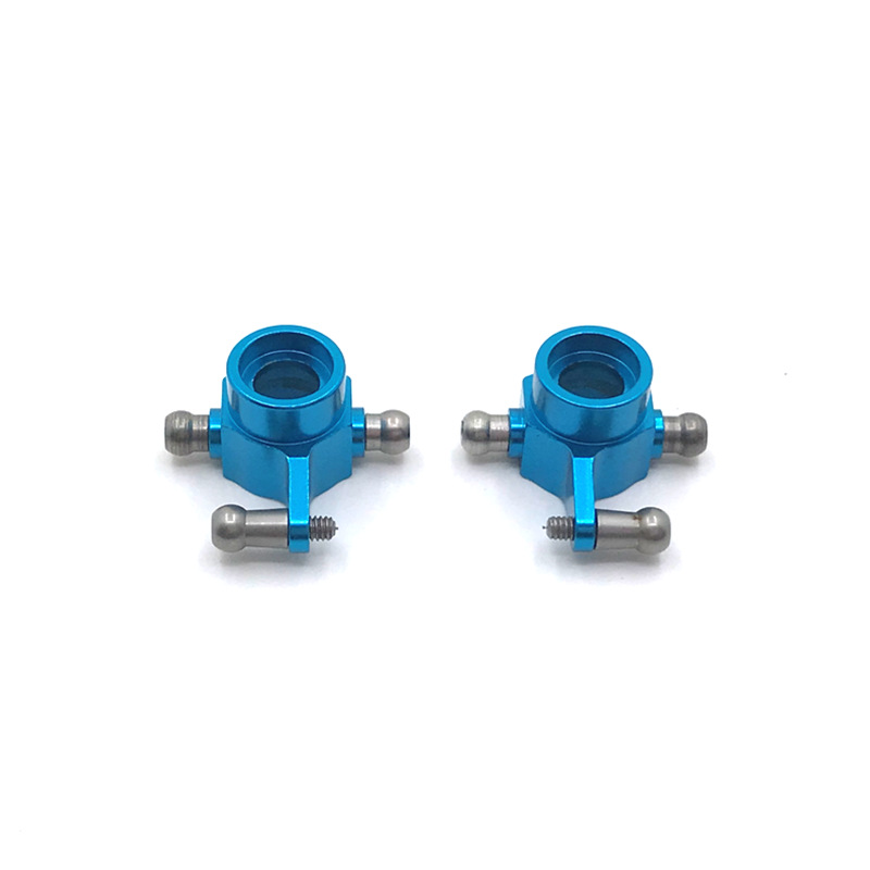2 Stück Metall-Lenkbecher hinten für Wltoys 284131 K969 K979 K989 K999 P929 P939 1/28 RC Auto Upgrade Teile – Detail 2