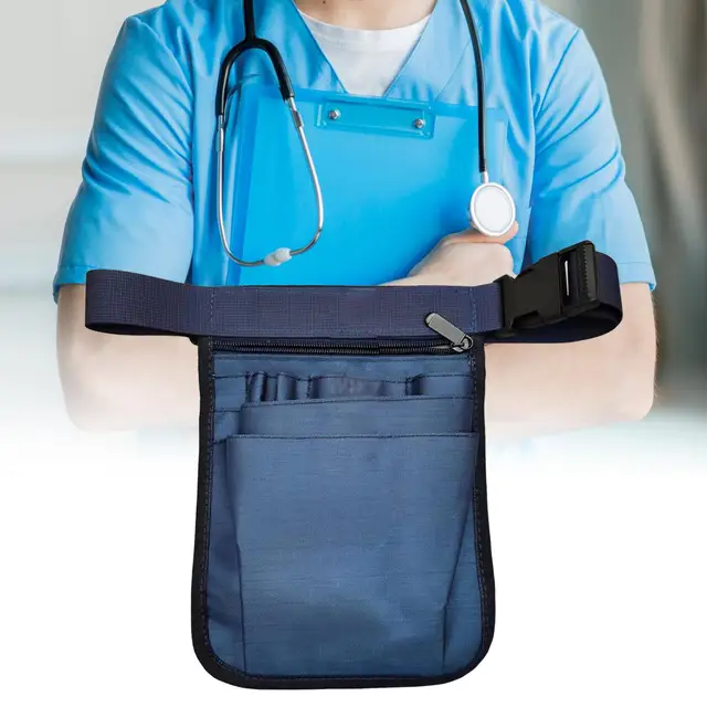 Riñonera para enfermera kit de riñonera para el trabajo práctica bolsa de  cintura para enfermeras riñonera para artículos básicos bolsa organizadora  – Yaxa Colombia