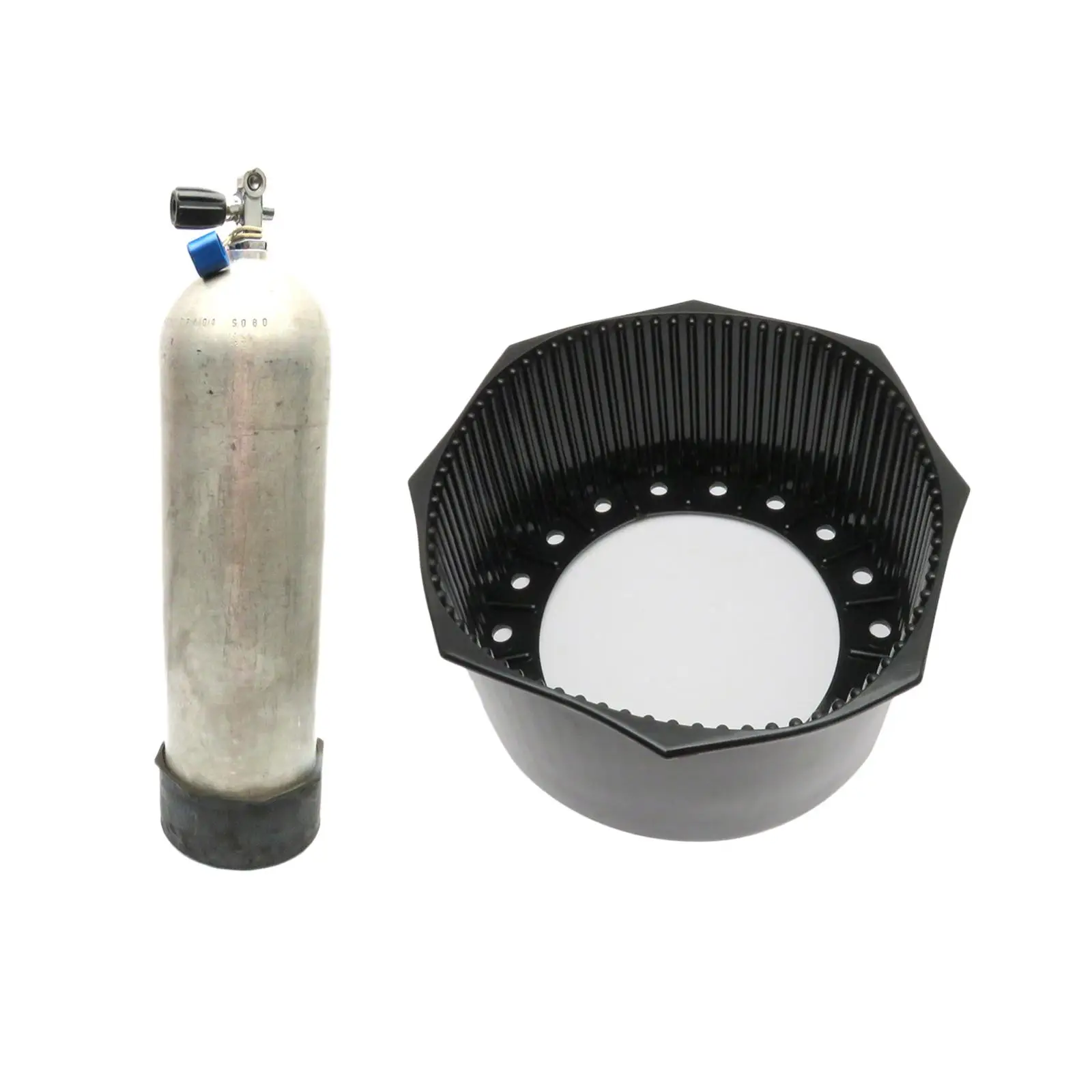 Durable 7.5`` Tank Boot Base for Aluminum Tank Protection Upright Storage