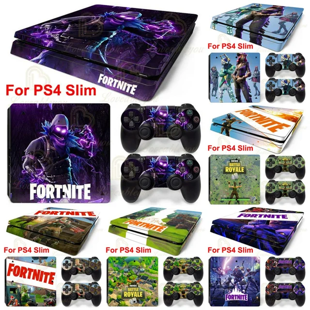 FORTNITE BATTLE ROYALE Console Stickers For SONY PS4 Slim Full Body Color Skin  Decals For PlayStation 4 Controller Gamepad - AliExpress