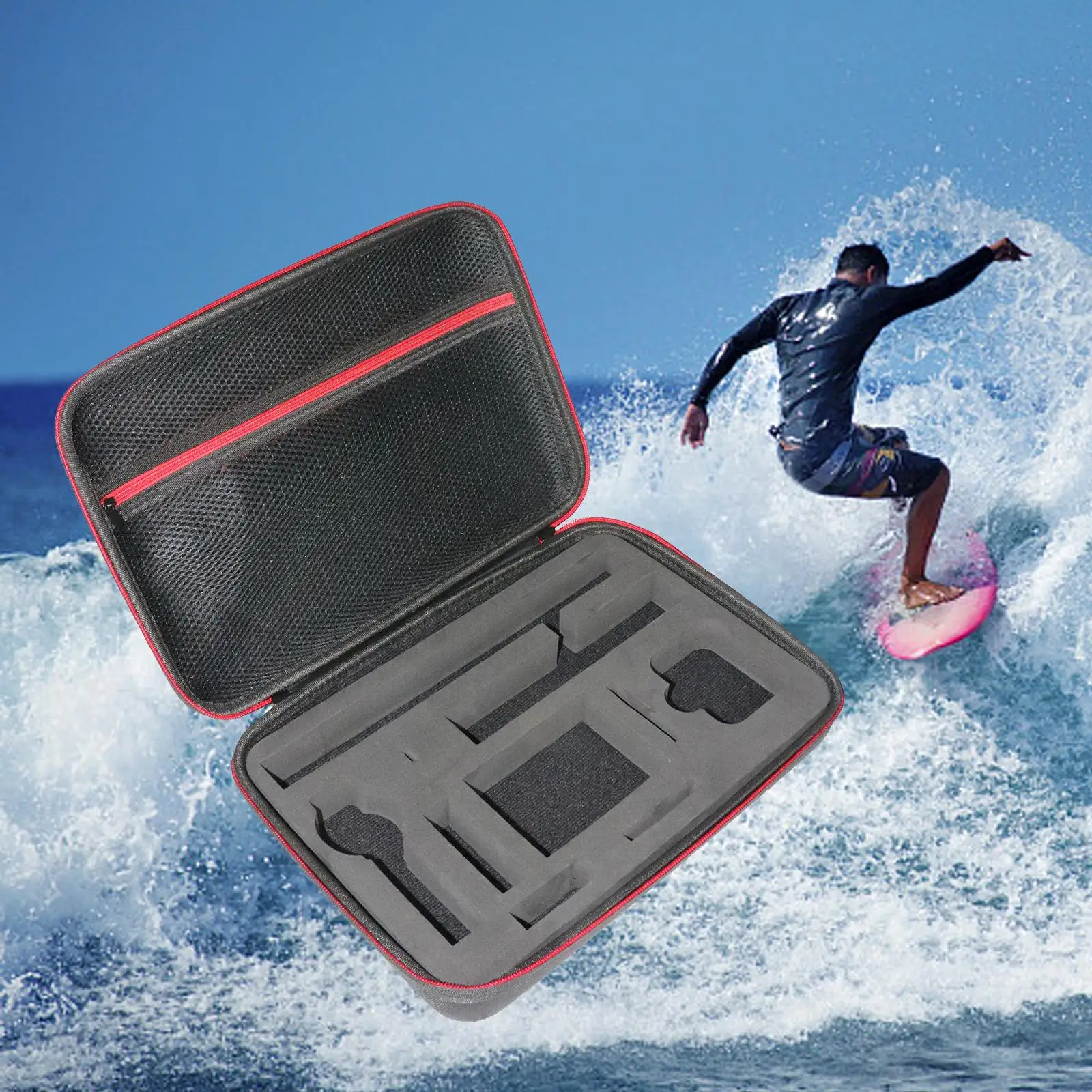 Travel Carrying Case Scratchproof for Cable x3 360 Degree Action Camera
