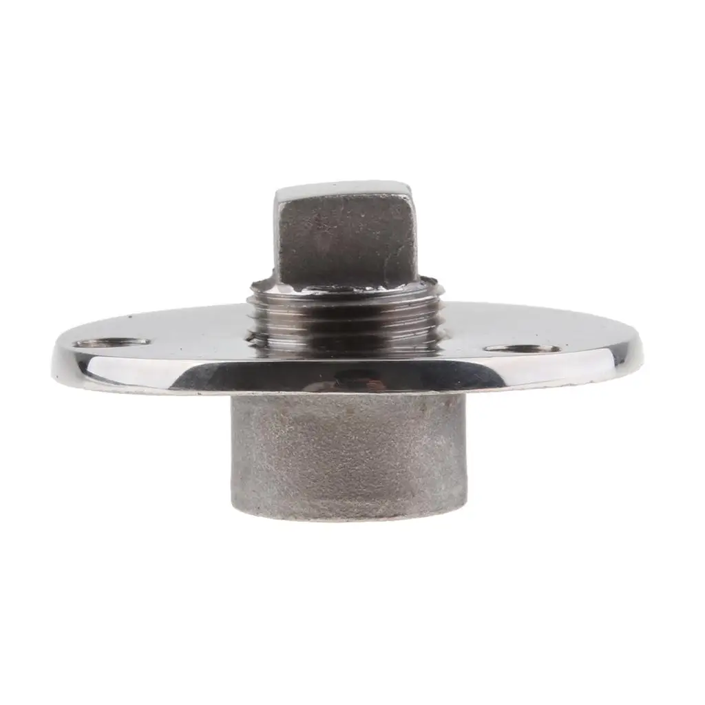 Stainless Steel Garboard Drain Plug Boat Fits 1 Inch Diameter Plumbing Polished Stainless Steel