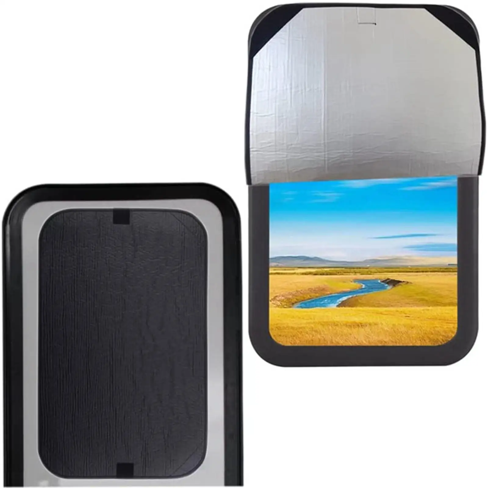 Door Window Shade Cover Decoration Window Heat Insulation Curtain Car Accessories for Camper Travel Motorhome Trailer