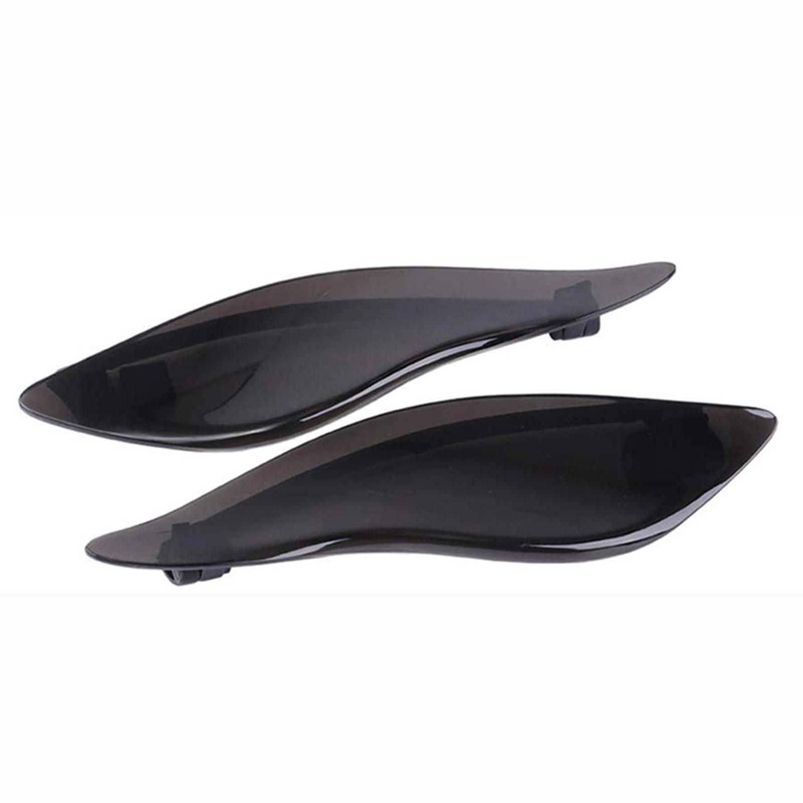 2Pcs Side  Air Deflectors Fit for Touring 14-19 Black