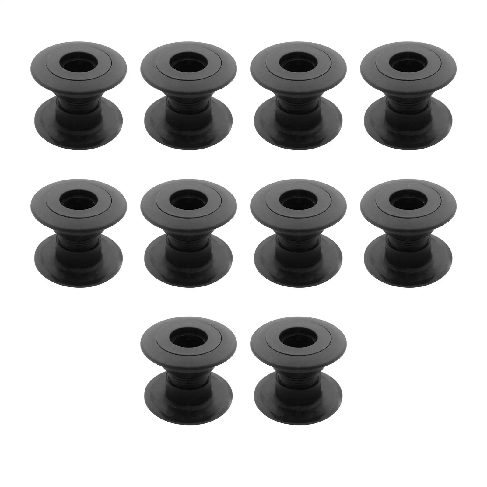 Table Football Bearing Rods, Threaded Structure, Soccer Games Foosball Bushings, for Standard Foosball Tables Accessories