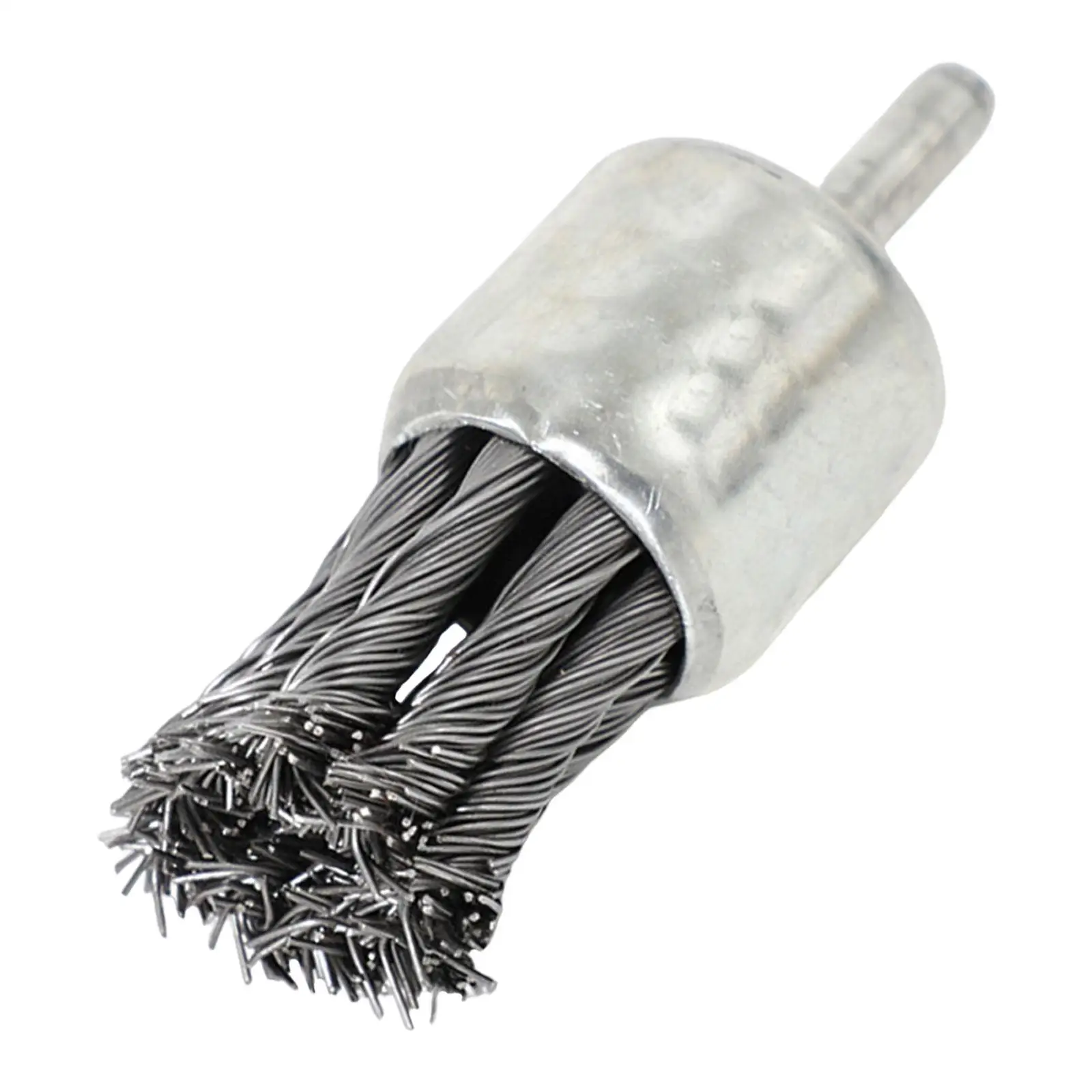 Knot Wire End Brush Gadget Rotary Steel Drill Attachment Rust Removal Replacement Metal Derusting Brush for Drill