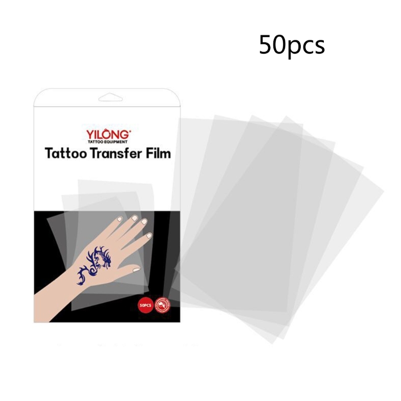 Best of Professional Tattoos Stencil Transfer Paper 50Pcs Size Tattoos Thermal Copier Sheets For Clear Transfers Reviews & Tips - Image 3